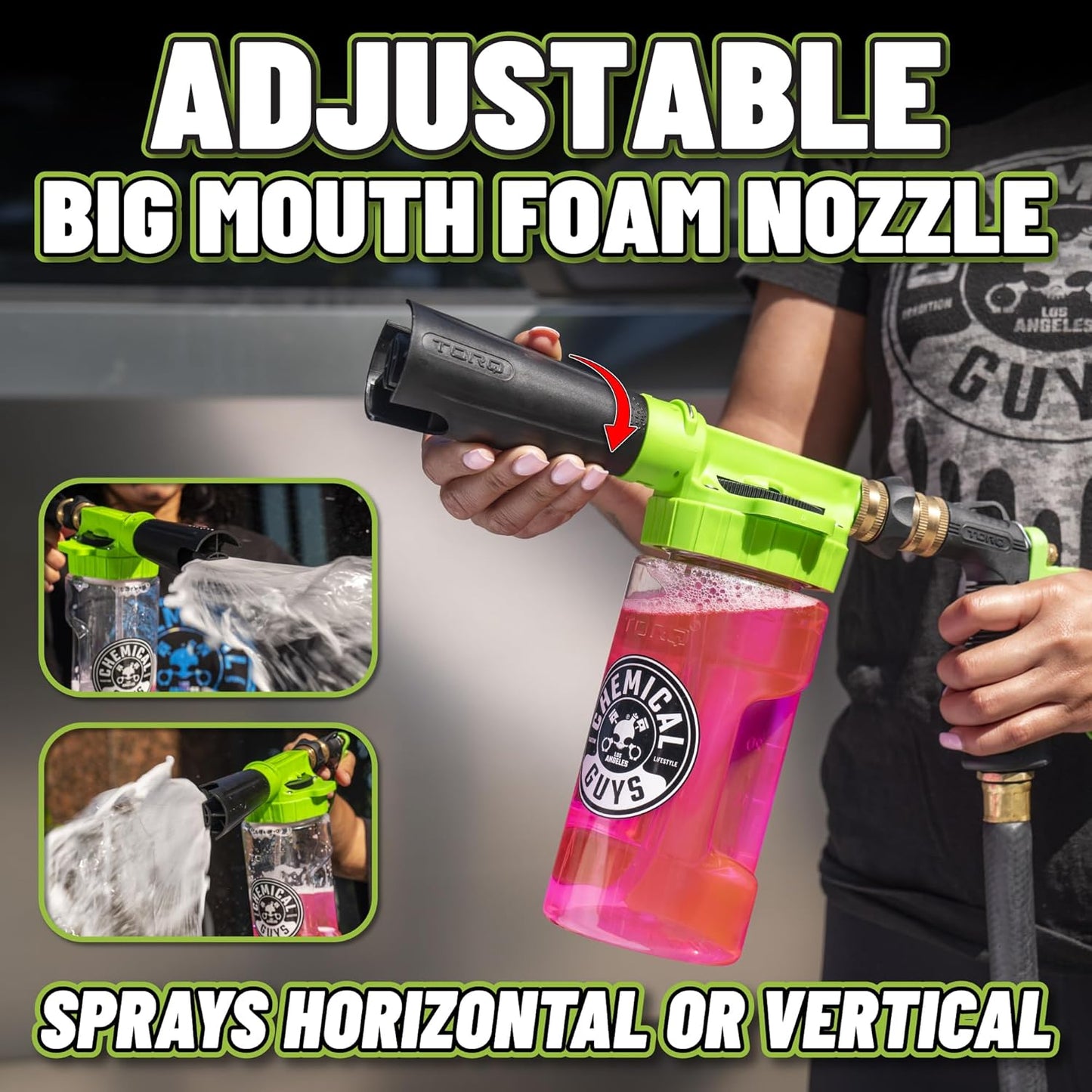 Chemical Guys TORQ Foam Blaster 6 - Garden Hose Car Wash Foam Cannon