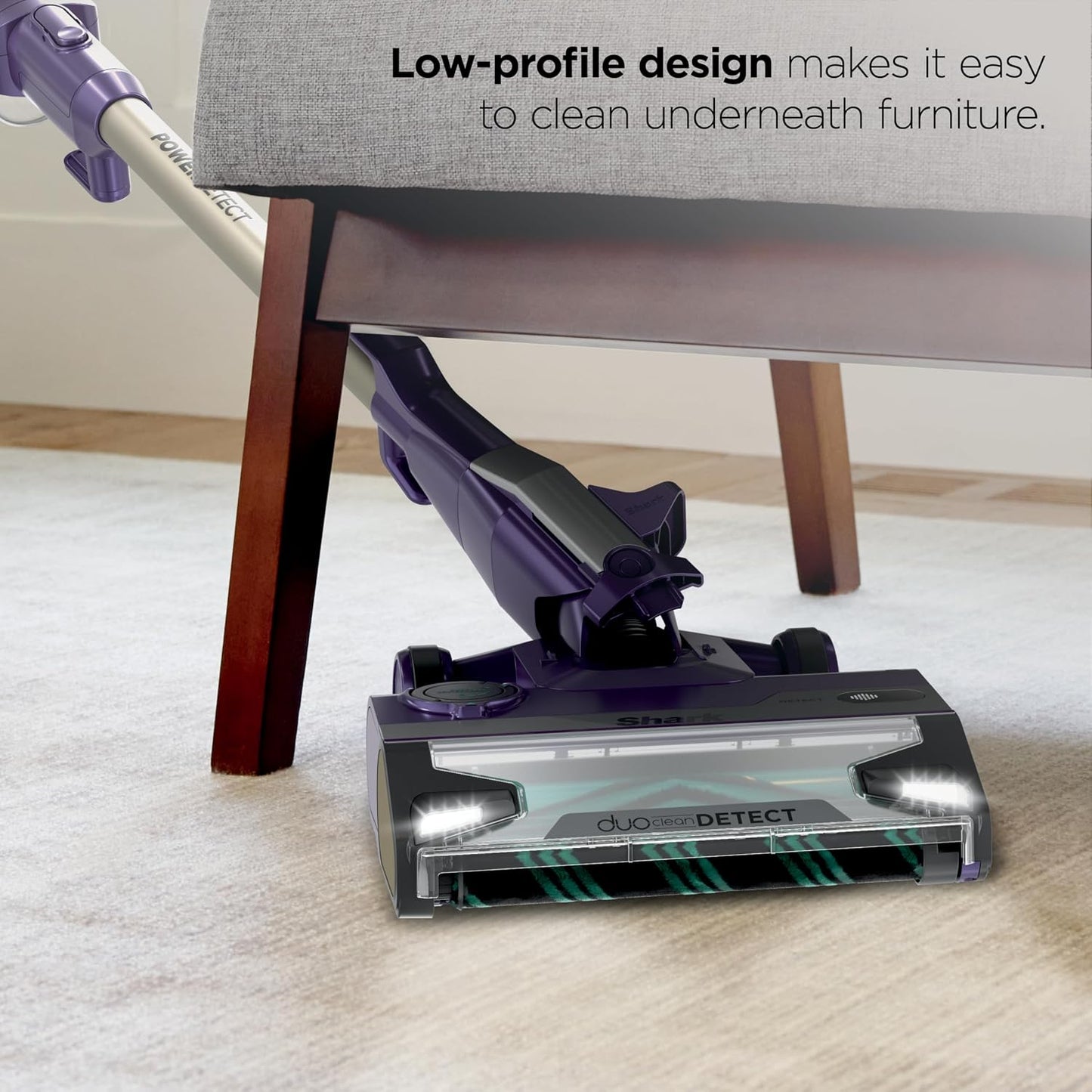 Shark POWERDETECT Ultra-Light Corded Stick Vacuum with DuoClean & Self-Cleaning Brushroll for Pet Hair & All Floors