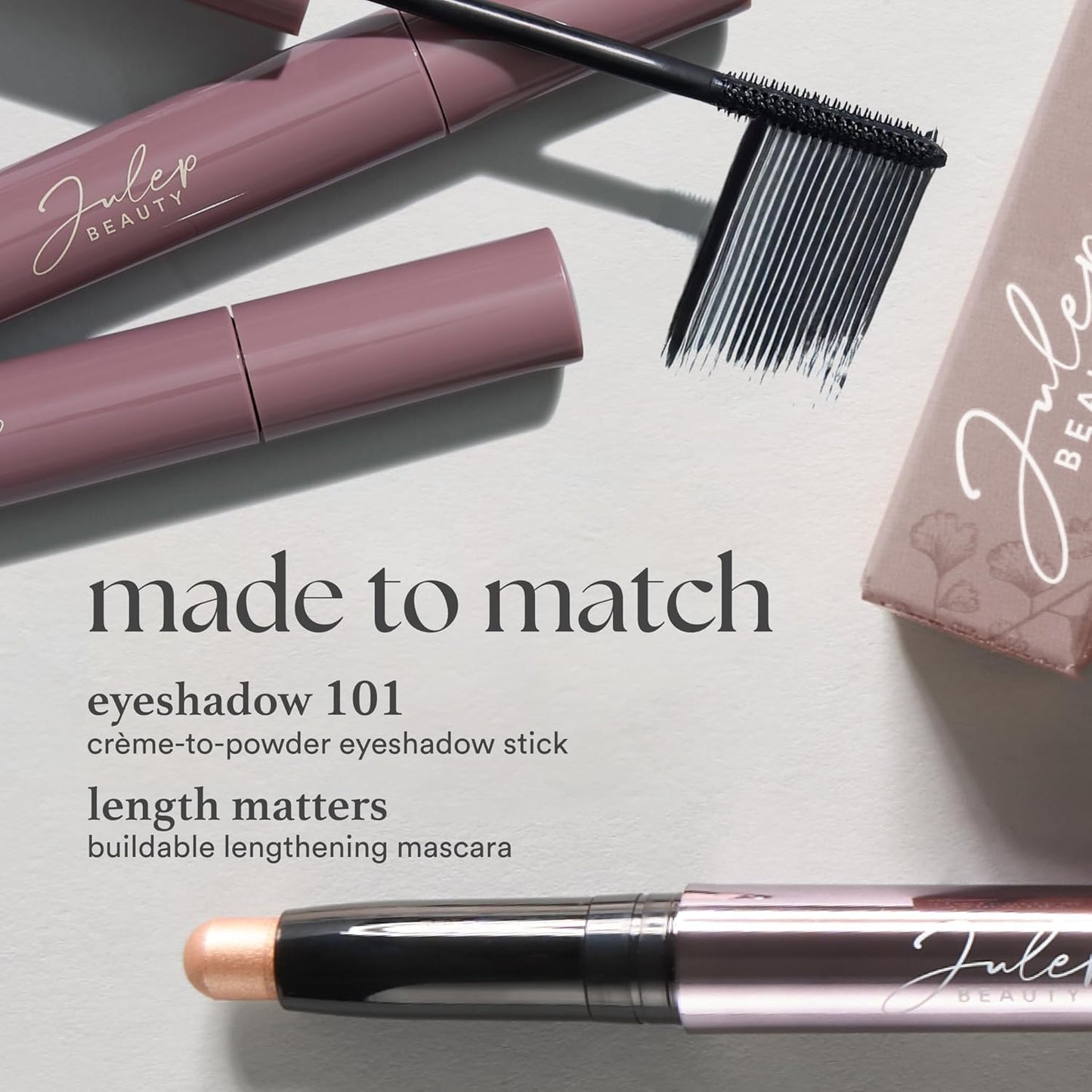 Julep Champagne Shimmer Cream-to-Powder Waterproof Eyeshadow Stick - Long-Lasting, Crease-Proof