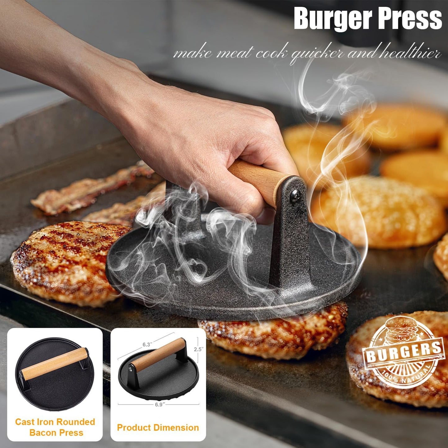 Grilliance 27pcs Griddle Accessories Kit for Blackstone Flat Top Grill