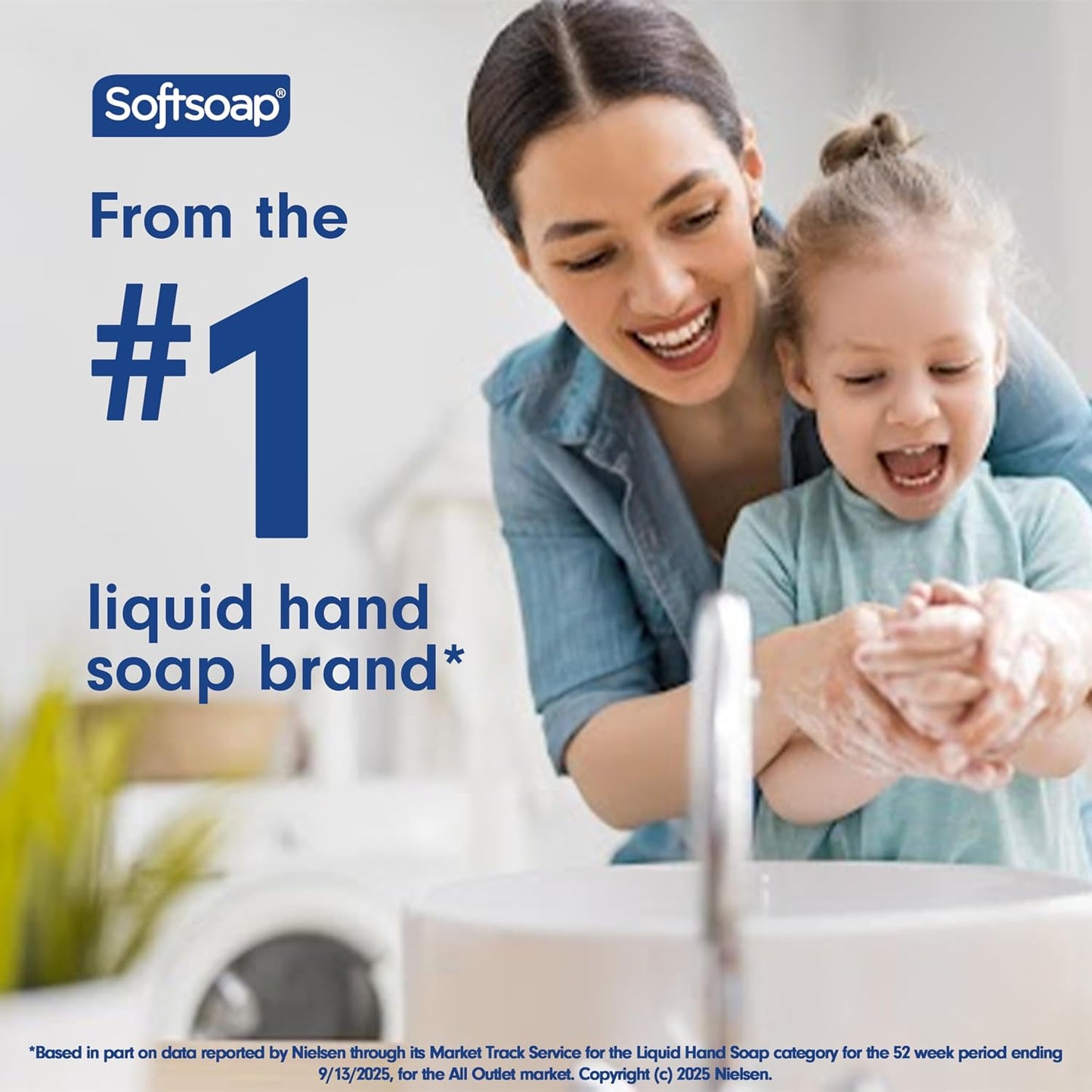 Softsoap Antibacterial Liquid Hand Soap - 99.9% Bacteria-Killing, Moisturizing for Dry Skin, White Tea Berry Scent, 50 fl oz Refill