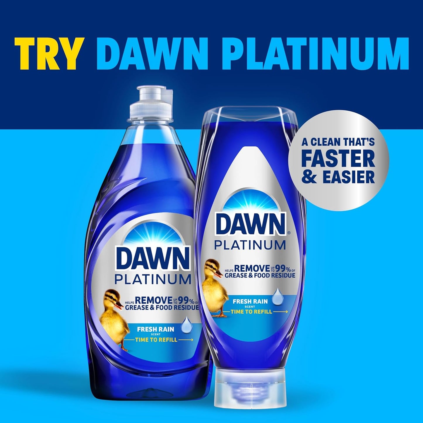 Dawn Ultra Original Dish Soap Refill Jug - Large 51.5 oz Grease-Fighting Refill