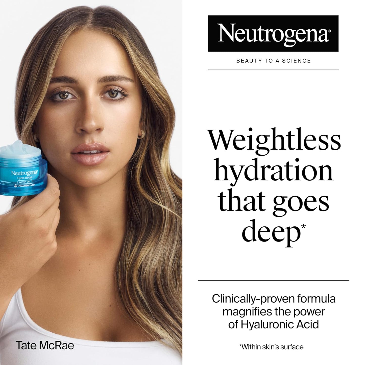 Neutrogena Hydro Boost Refill Pod - Hyaluronic Acid Moisturizer for Dewy Skin, 1.7 oz