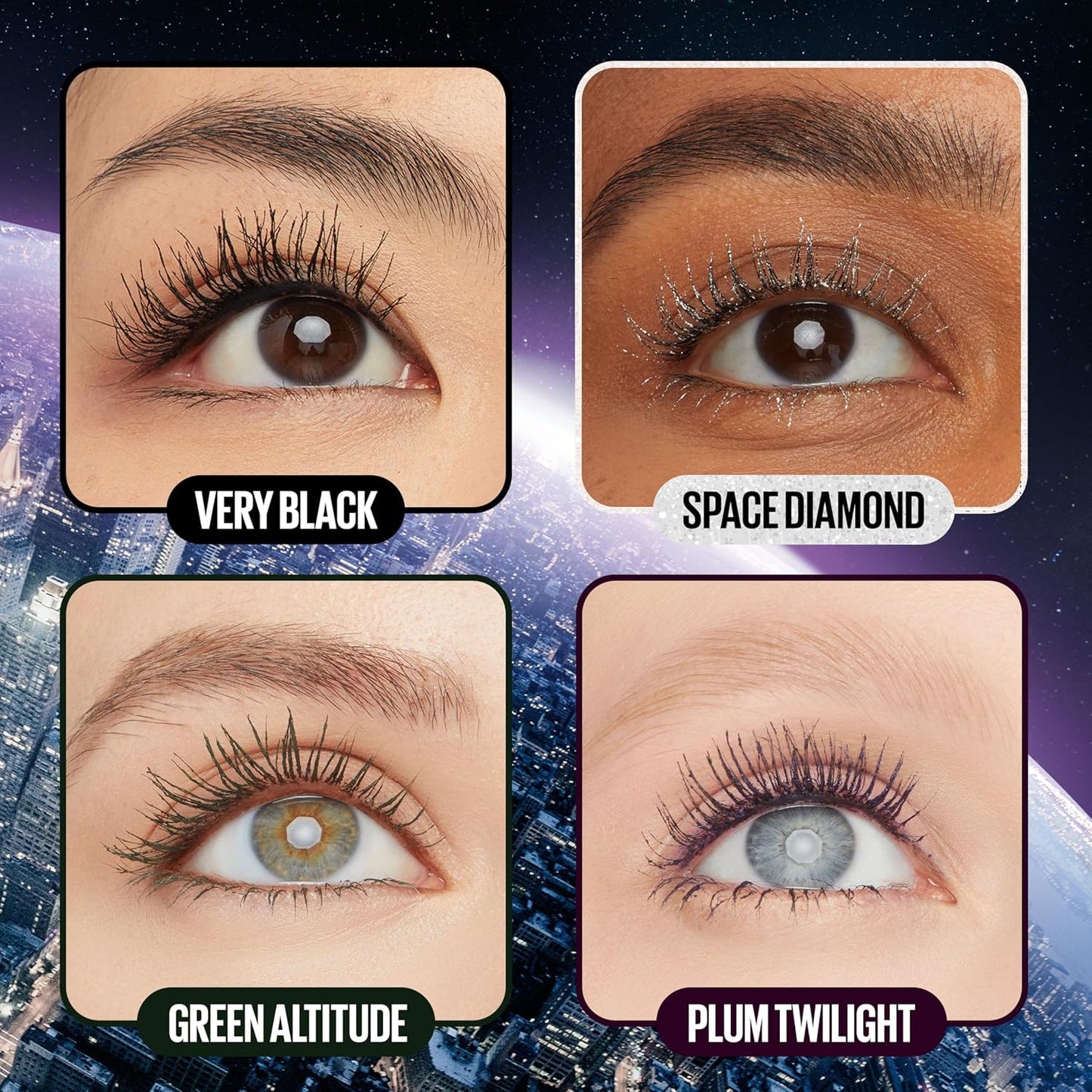 Maybelline Lash Sensational Sky High Washable Mascara - Buildable Volumizing Blackest Black
