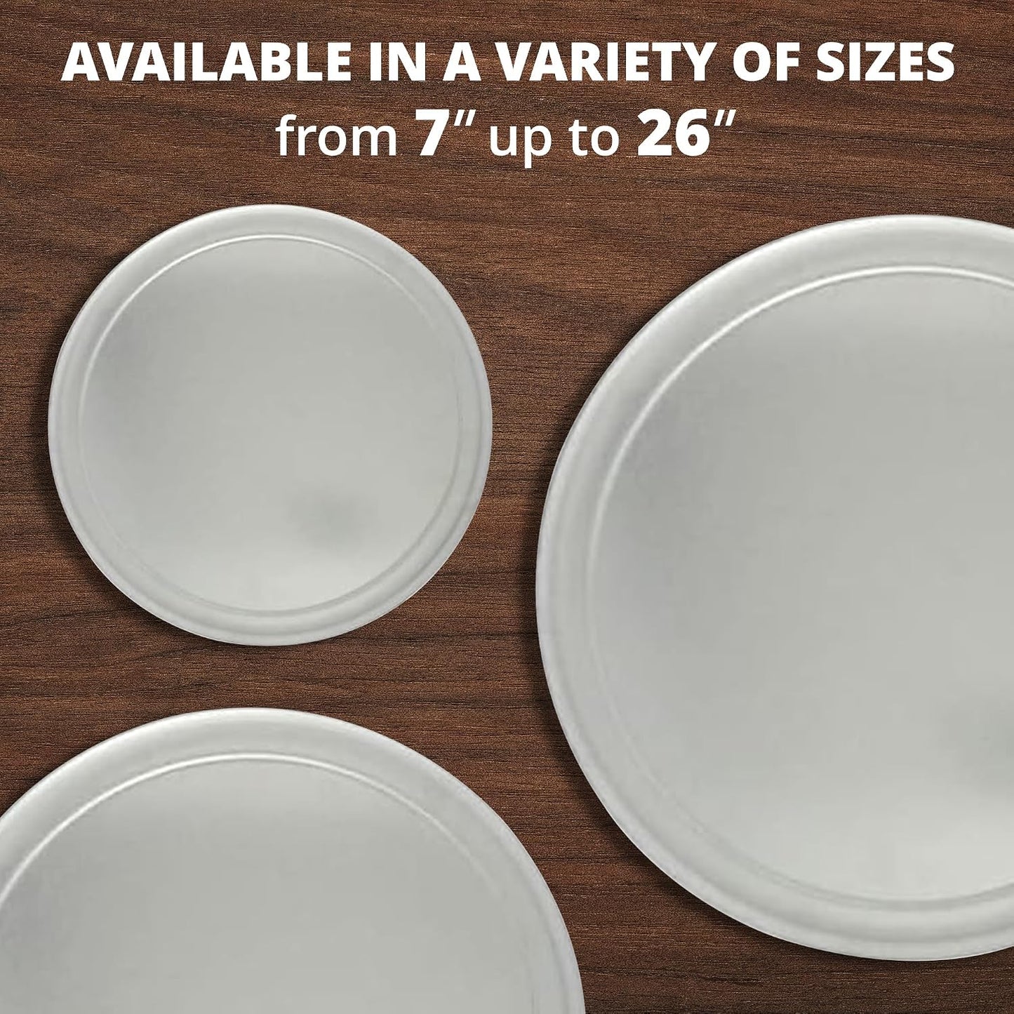 American Metalcraft TP14 14" Wide-Rim Aluminum Pizza Pan