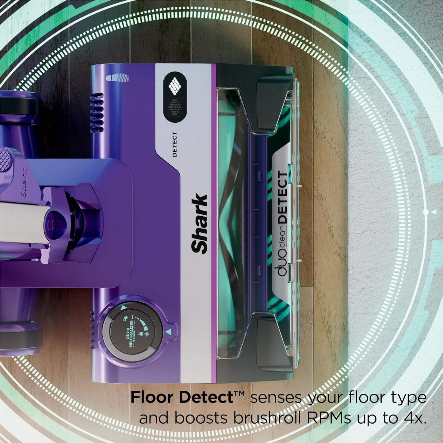 Shark POWERDETECT Ultra-Light Corded Stick Vacuum with DuoClean & Self-Cleaning Brushroll for Pet Hair & All Floors
