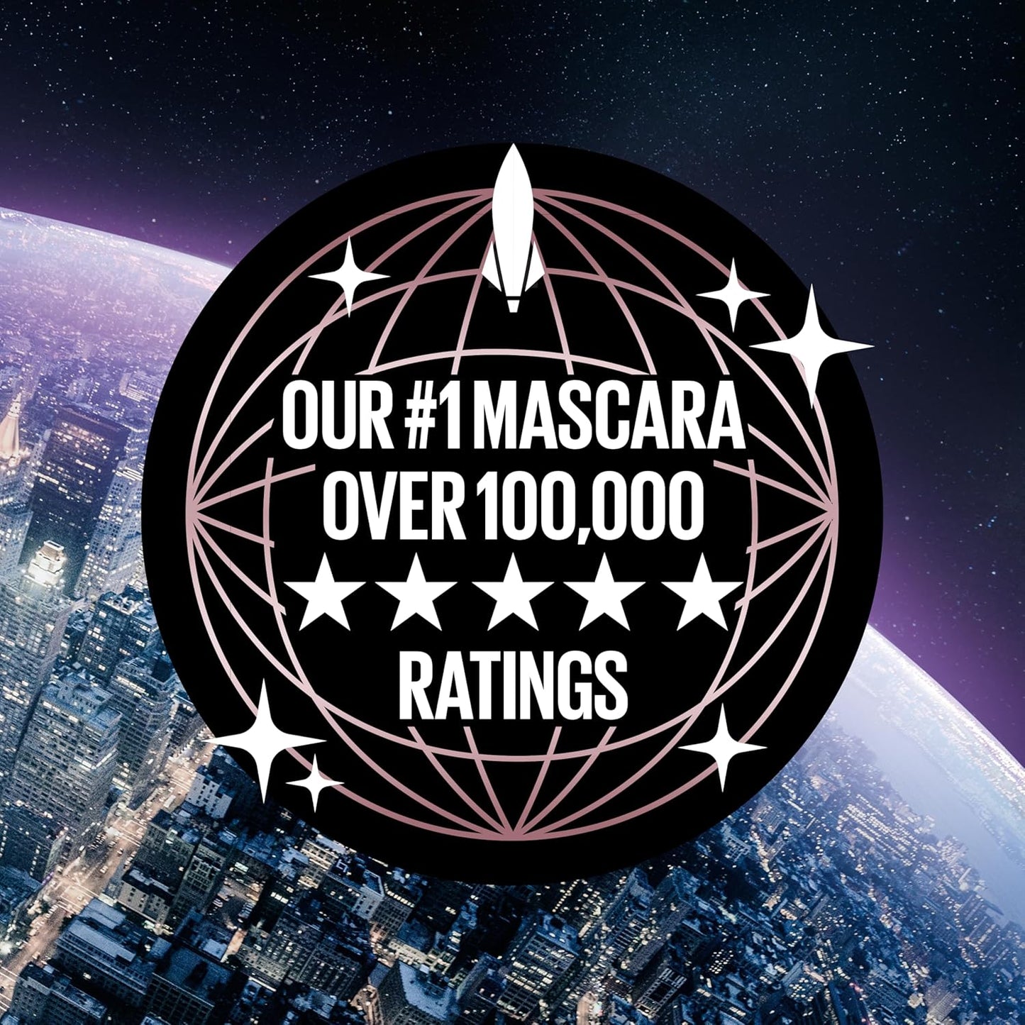 Maybelline Lash Sensational Sky High Washable Mascara - Buildable Volumizing Blackest Black