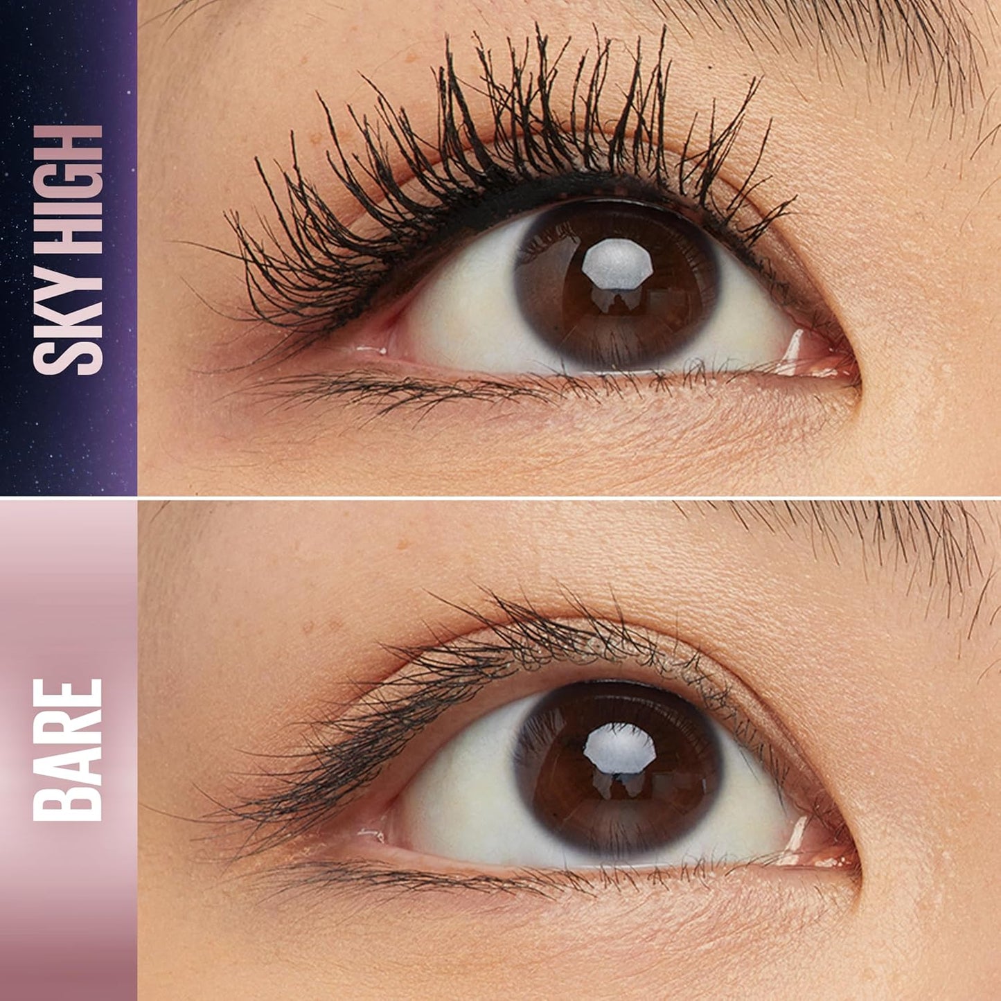Maybelline Lash Sensational Sky High Washable Mascara - Buildable Volumizing Blackest Black