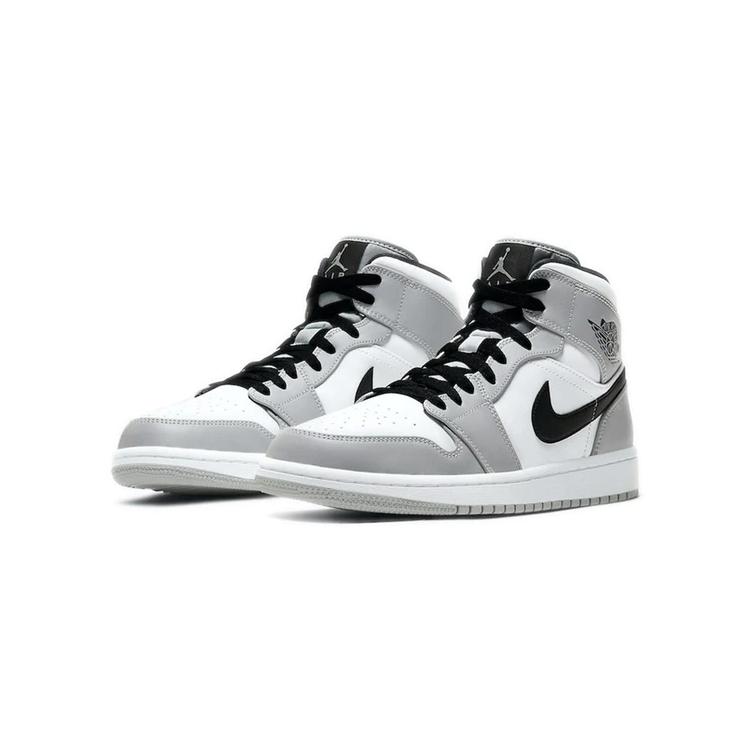 Air Jordan 1 Mid - Light Smoke Grey - view 3