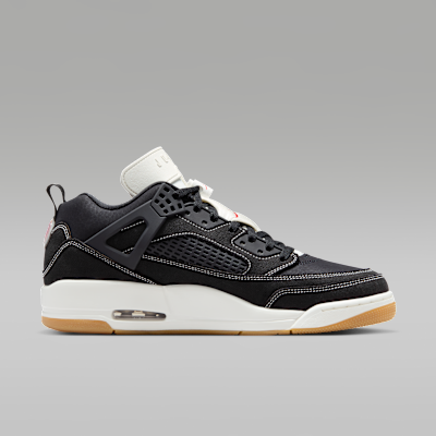 Jordan Spizike Low - Black / University Red / Gum Medium Brown / Sail - product image 3