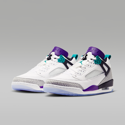 Jordan Spizike Low - White / Court Purple / Light Smoke Grey / Rio Teal - product image 5