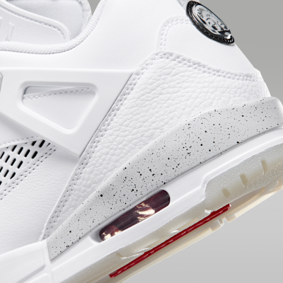 Jordan Spizike Low - White / Grey Fog / Fire Red / Black - product image 8