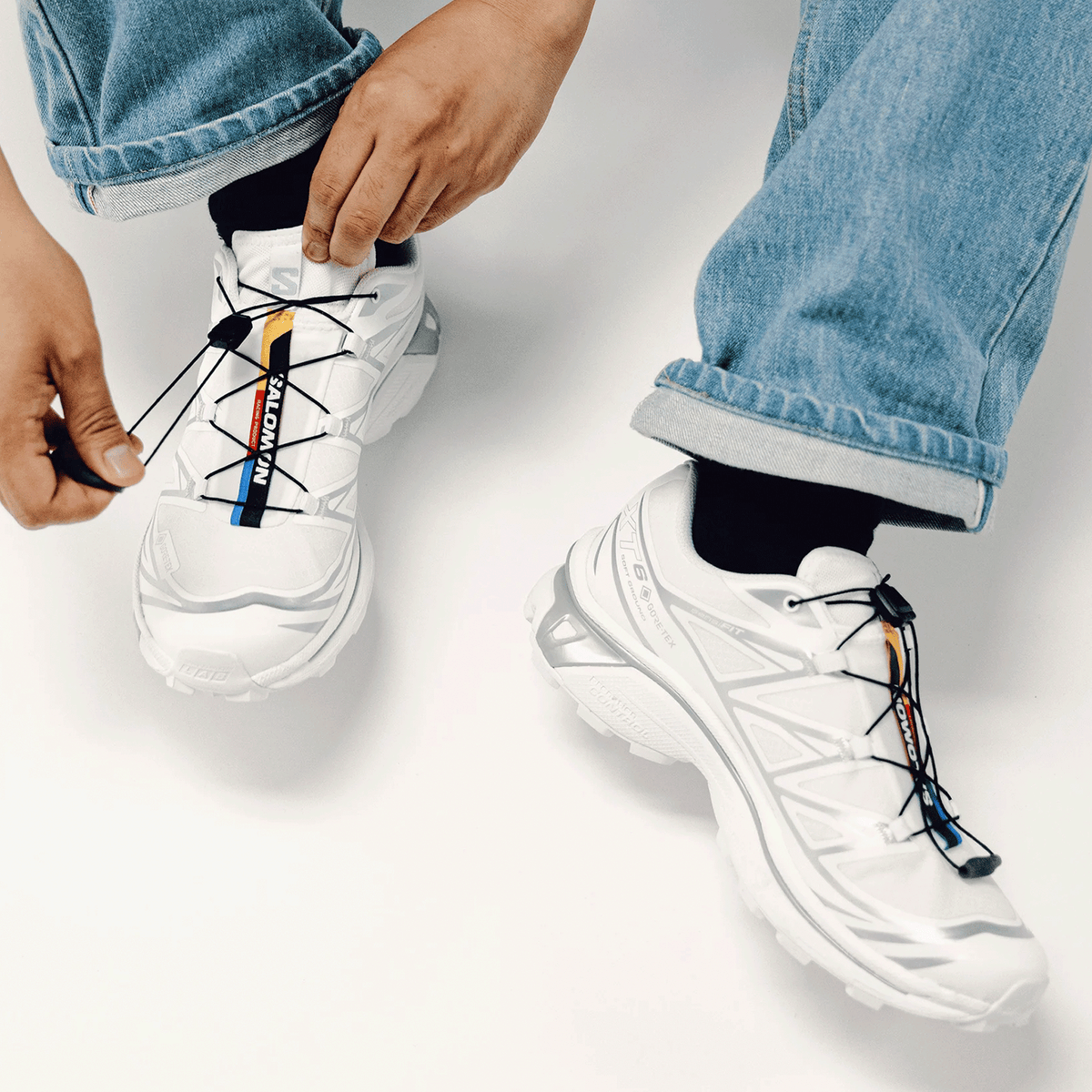 Salomon XT-6 GORE-TEX - White / White / Ftw Silver - product image 4