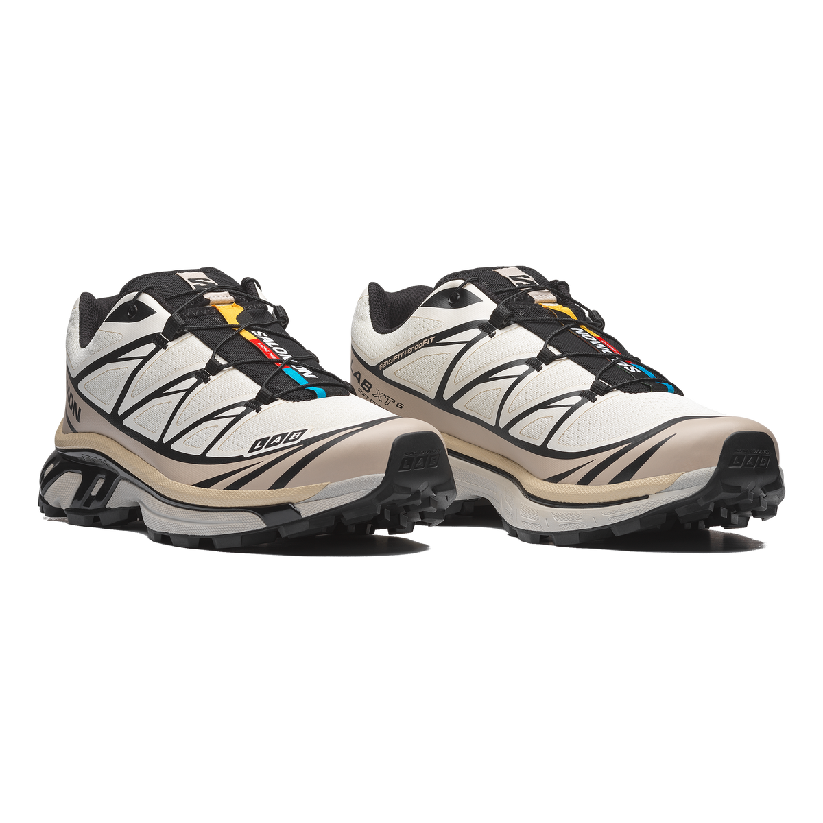 Salomon XT-6 - Vanilla Ice / Black / Silver Cloud - product image 2