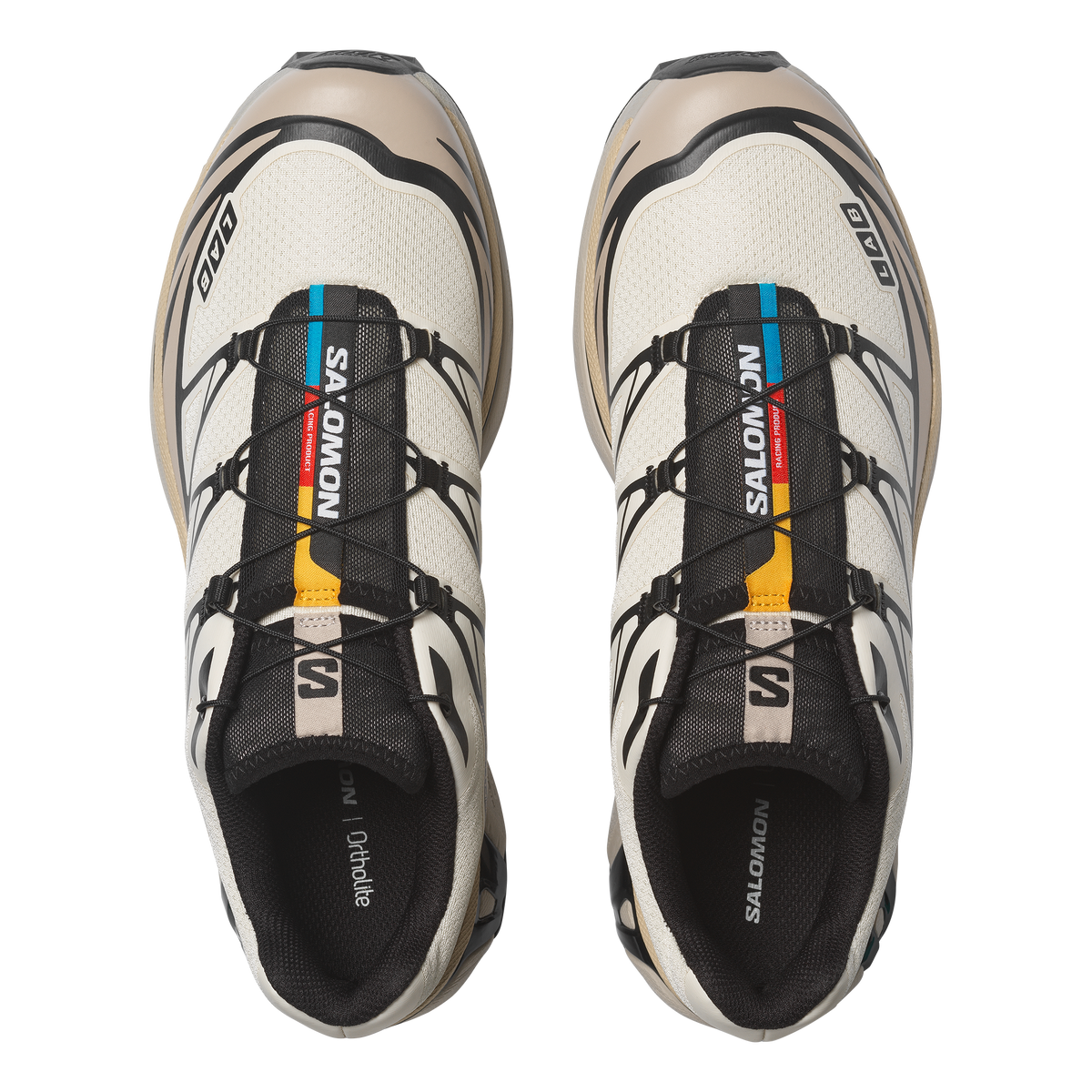 Salomon XT-6 - Vanilla Ice / Black / Silver Cloud - product image 3