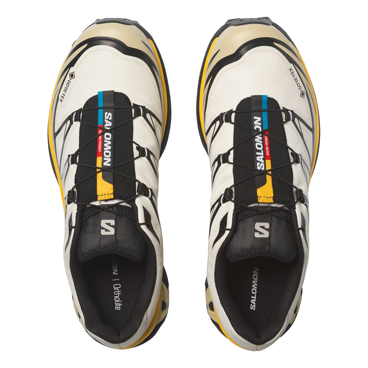 Salomon XT-6 GORE-TEX - Vanilla Ice / Bog / Shadow Green - product image 2
