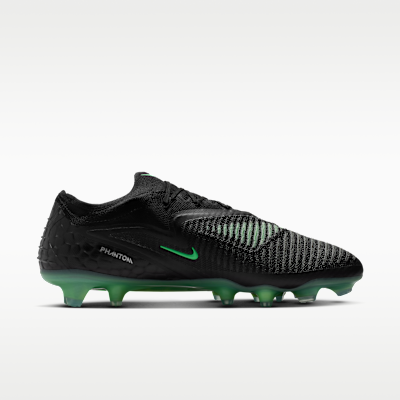 Nike Phantom 6 Low Elite FG - Black / Black / Illusion Green - product image 3