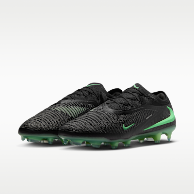 Nike Phantom 6 Low Elite FG - Black / Black / Illusion Green - product image 5