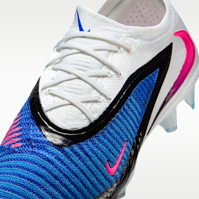 Nike Phantom 6 Low Elite FG - Racer Blue / White / Pink Blast - product image 8