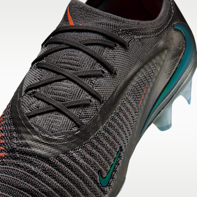 Nike Phantom 6 Low Elite LV8 FG - Medium Ash / Black / Gold Amber - product image 8