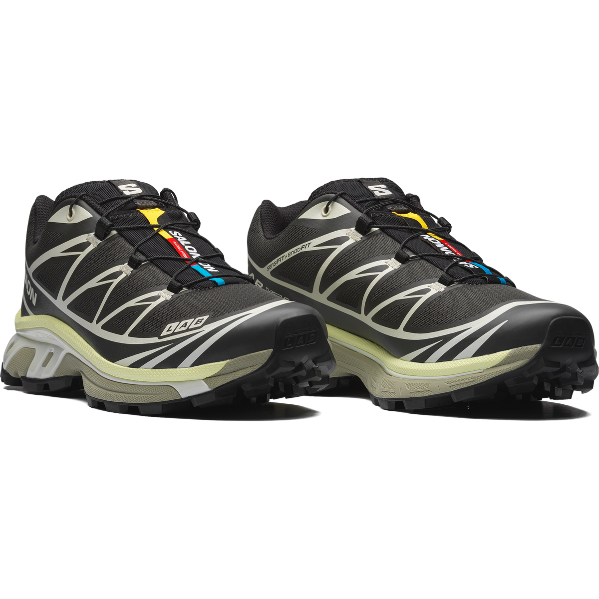 Salomon XT-6 - Peat / Icicle / Lime Cream - product image 3