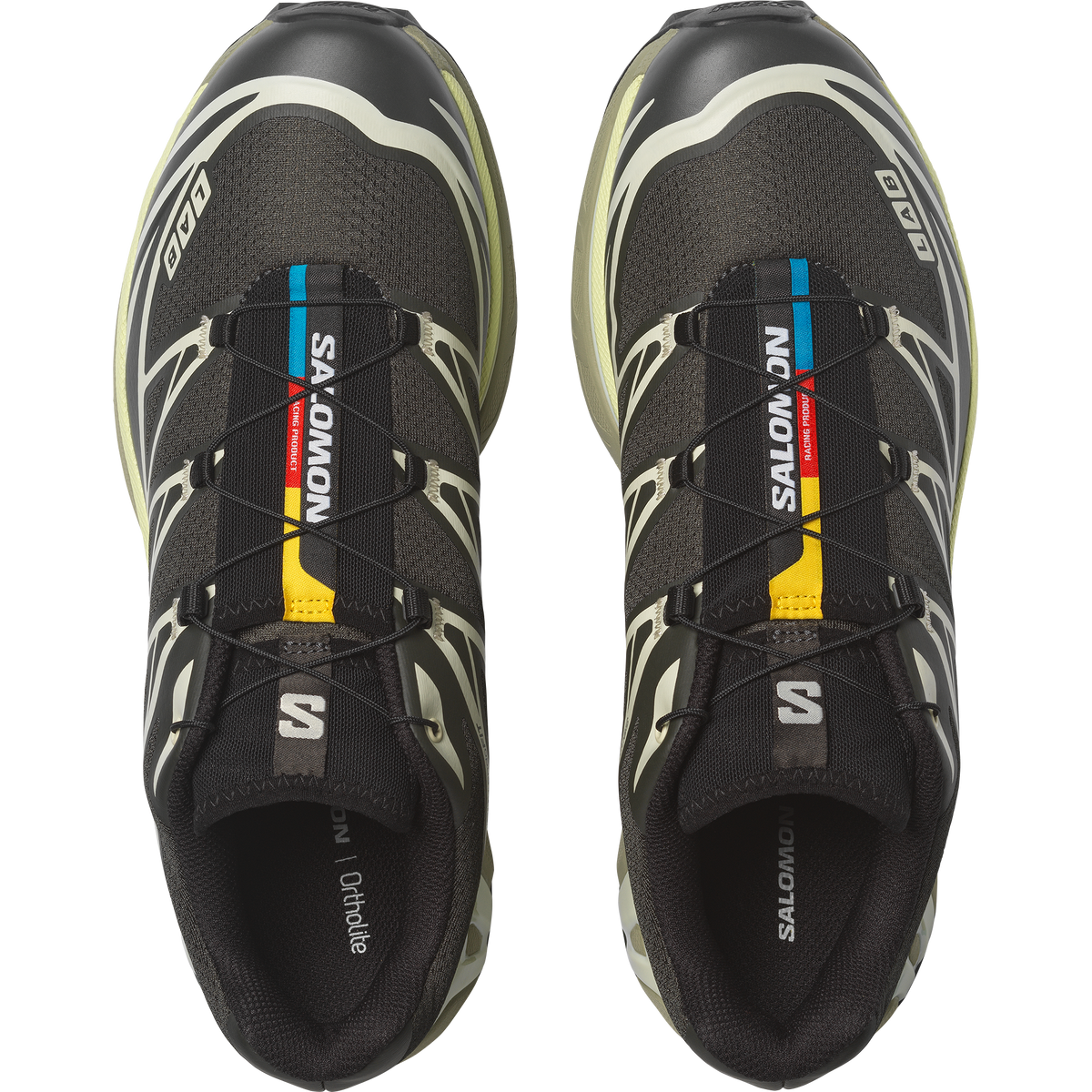 Salomon XT-6 - Peat / Icicle / Lime Cream - product image 2