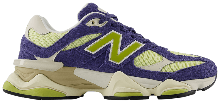 New Balance 9060 - Indigo Moss / Purple - view 1