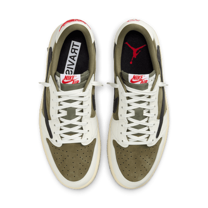 Travis Scott x Air Jordan 1 Low OG - Reverse Olive / Medium Olive - view 4