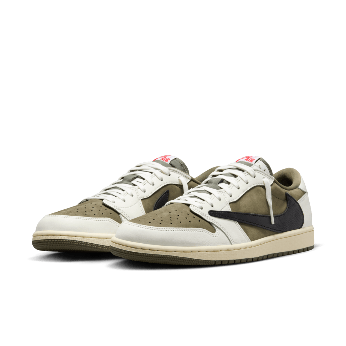 Travis Scott x Air Jordan 1 Low OG - Reverse Olive / Medium Olive - view 6
