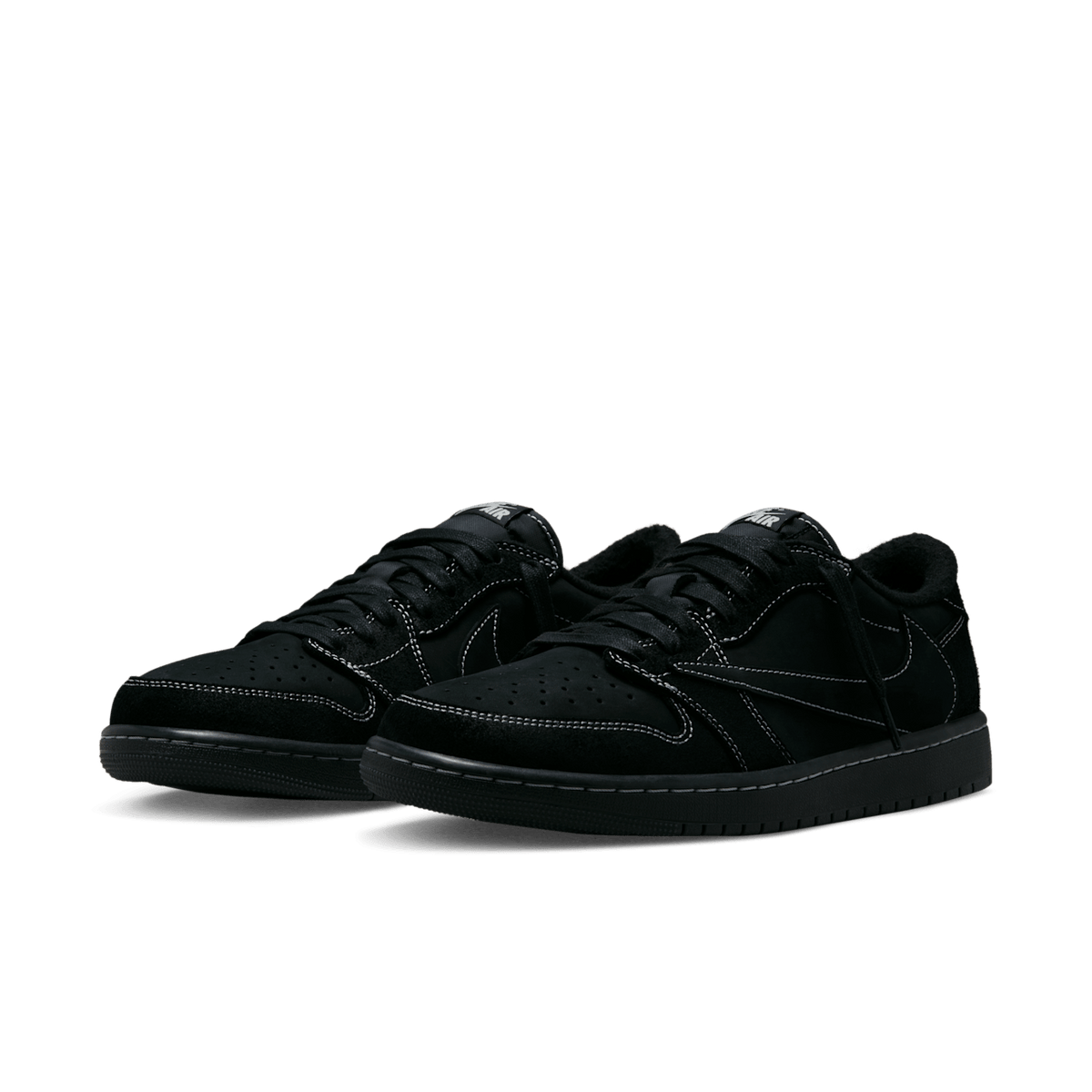 Travis Scott x Air Jordan 1 Low OG - Black Phantom - view 6