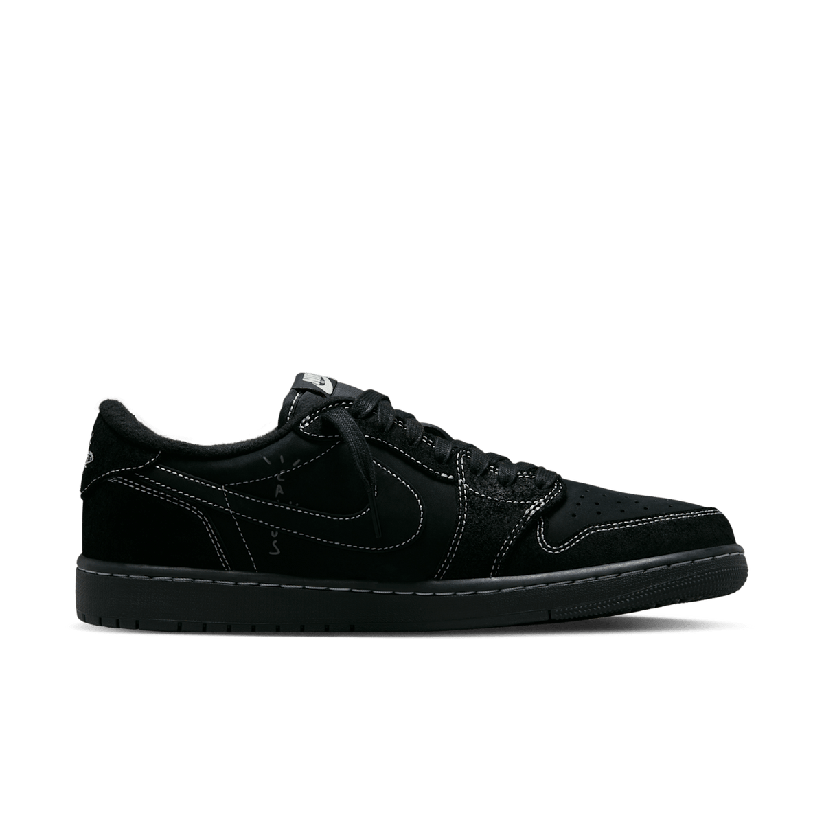 Travis Scott x Air Jordan 1 Low OG - Black Phantom - view 3