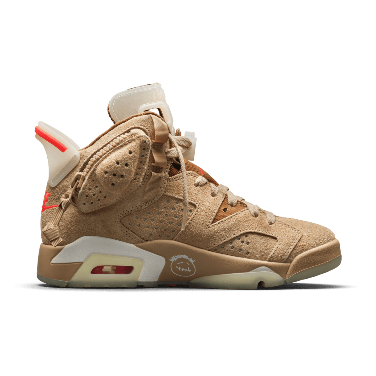 Travis Scott x Air Jordan 6 - British Khaki - view 3