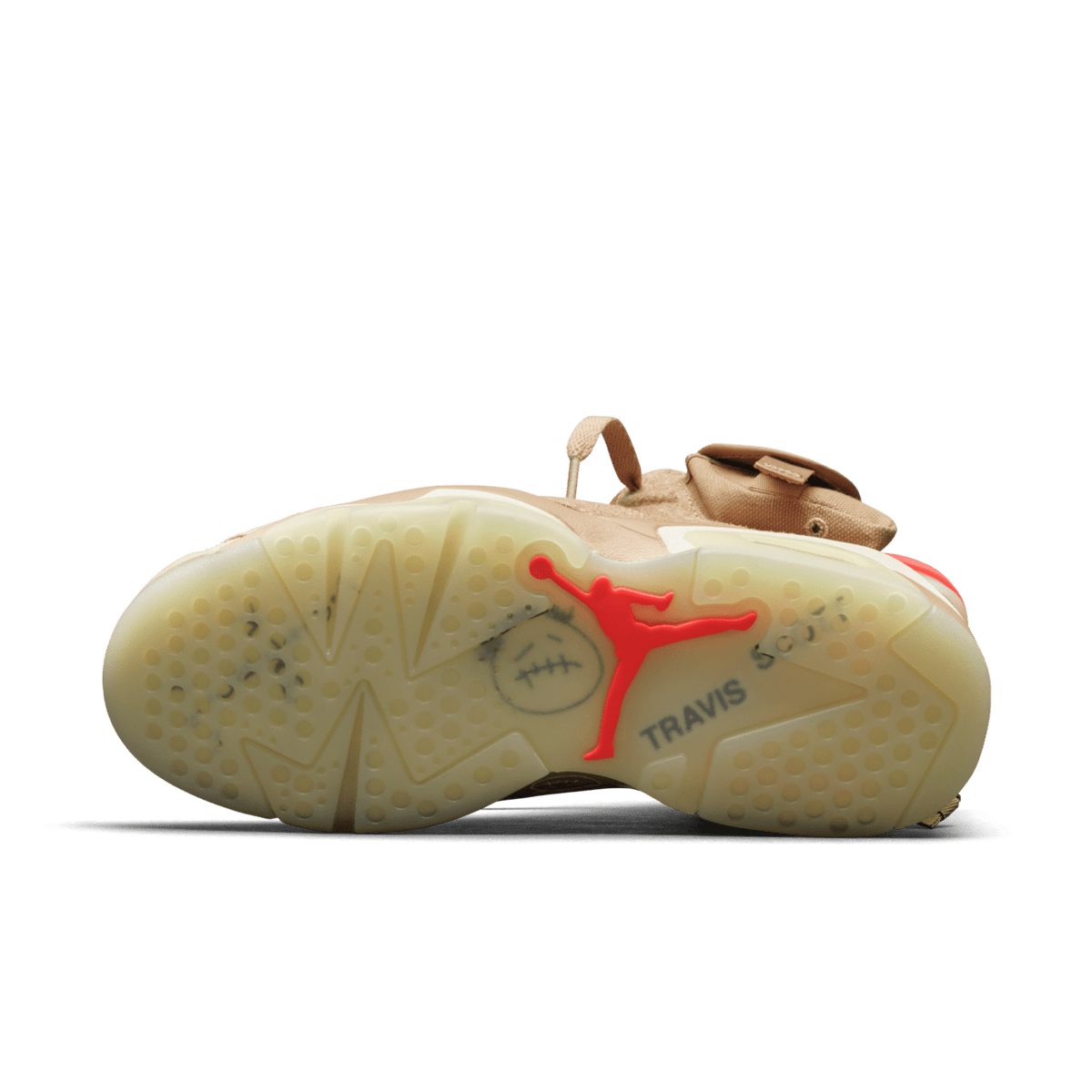 Travis Scott x Air Jordan 6 - British Khaki - view 2