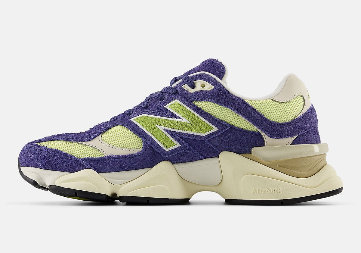 New Balance 9060 - Indigo Moss / Purple - Medial view
