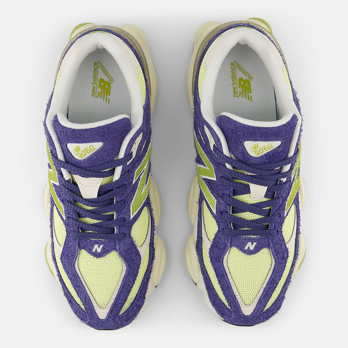 New Balance 9060 - Indigo Moss / Purple - Top view