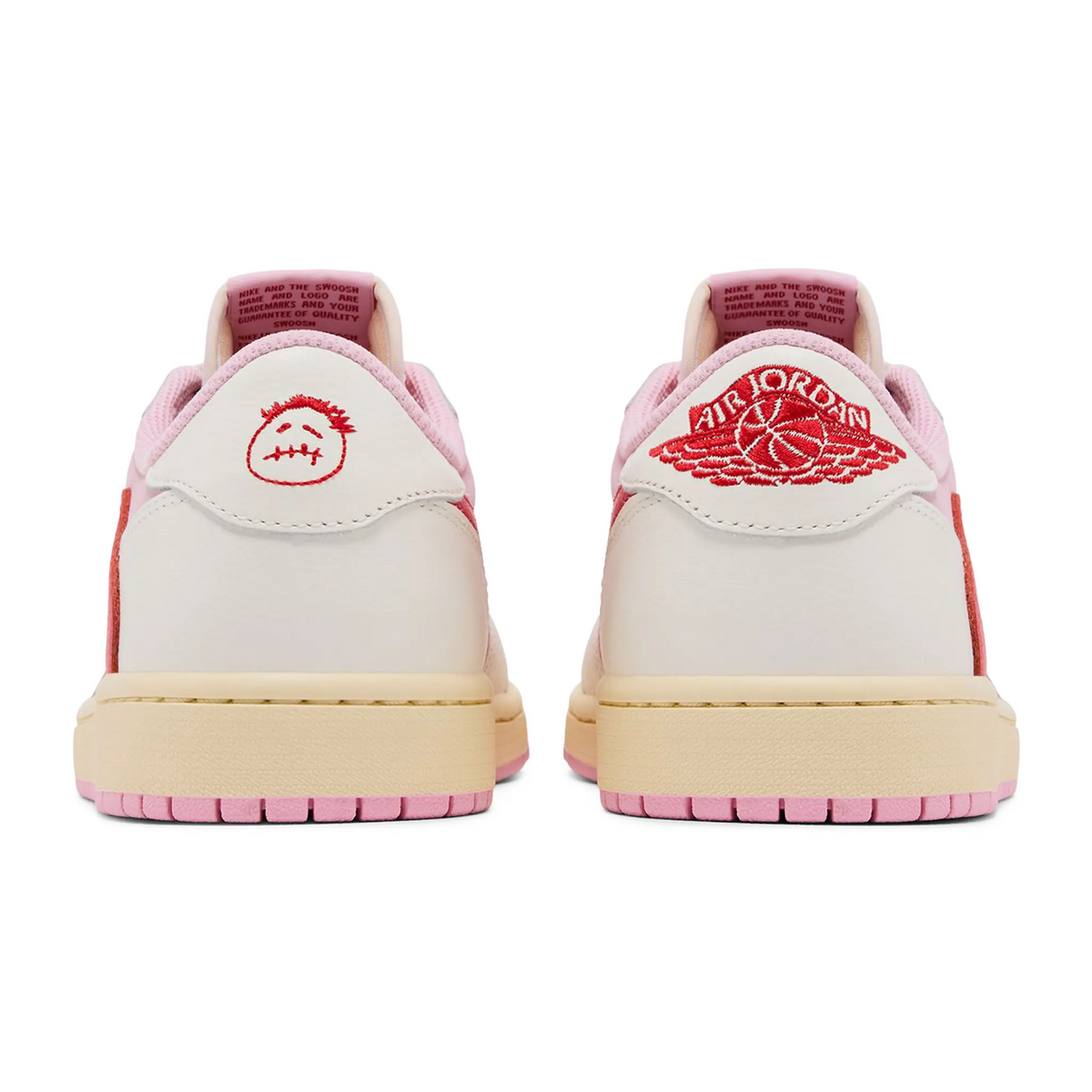 Travis Scott x Air Jordan 1 Low OG - Sail / Tropical Pink - view 4