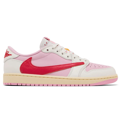 Travis Scott x Air Jordan 1 Low OG - Sail / Tropical Pink - view 1