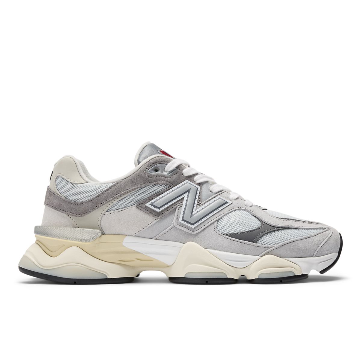 New Balance 9060 - Rain Cloud / Castlerock / White - view 1