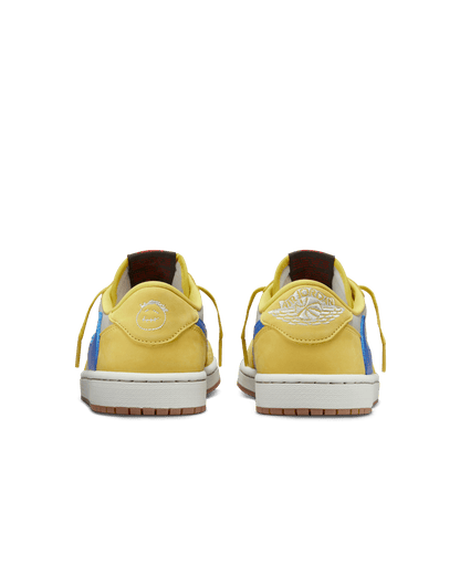 Travis Scott x Air Jordan 1 Low OG - Canary / Racer Blue - view 5