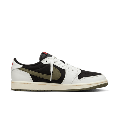 Travis Scott x Air Jordan 1 Low OG - Olive / Black / Sail - view 3